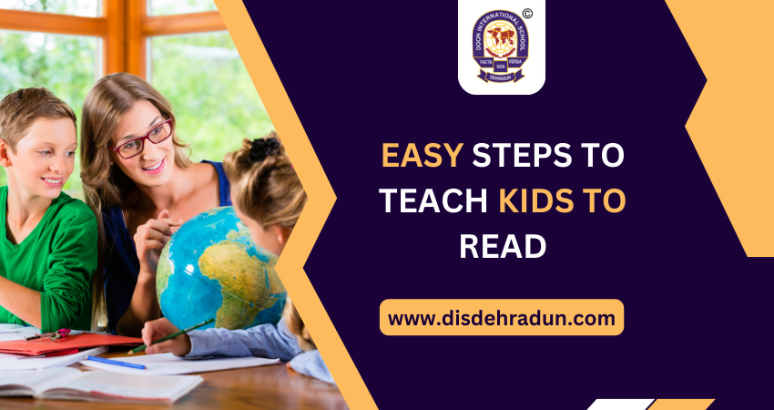 Easy Steps To Teach Kids To Read