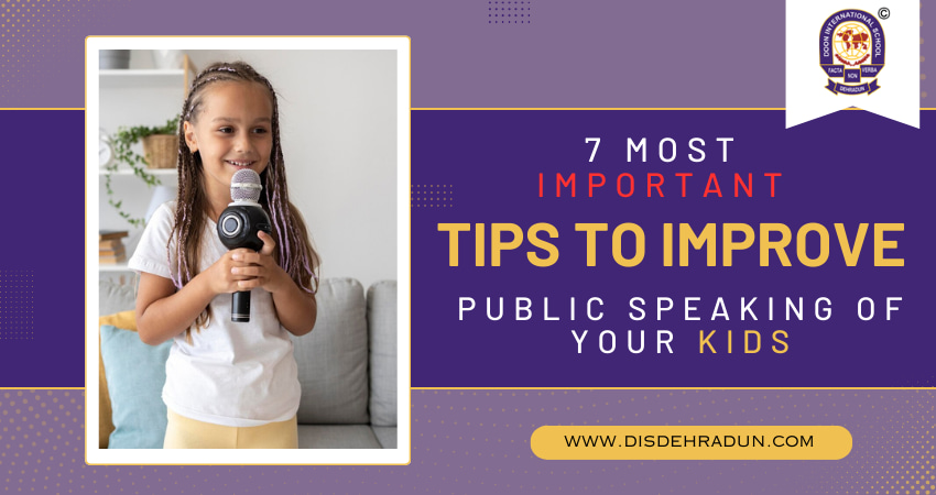 7 Most Important Tips To Improve Public Speaking of Your Kids