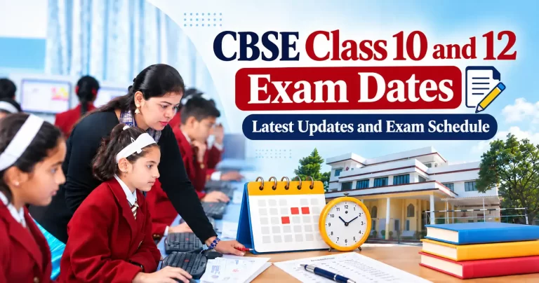 CBSE Date Sheet 2027 for Class 10 and 12 Latest Updates and Exam Schedule